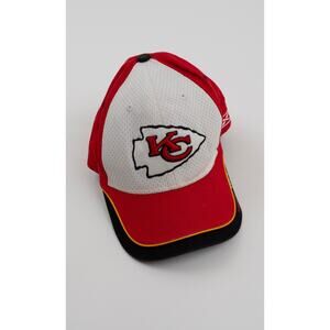 Vintage Kansas City Chiefs Hat Reebok NFL Equipment Strapback Cap Red White
